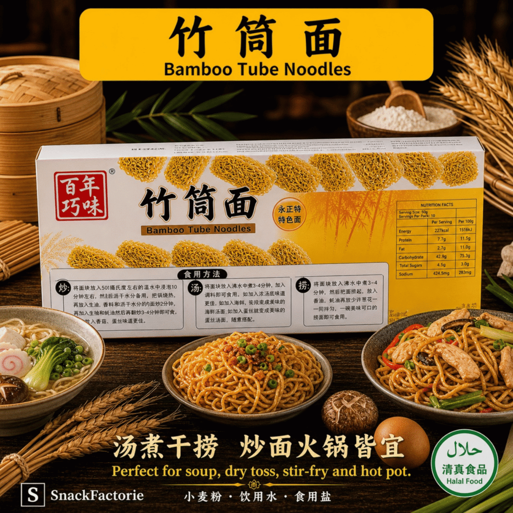 百年巧味 竹筒面 Bamboo Noodles