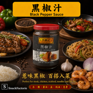 李锦记 黑椒汁 Lee Kum Kee Black Pepper Sauce (230g)