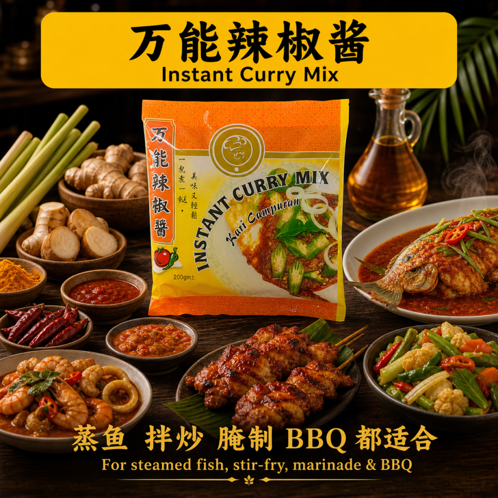 万能酱 万能辣椒酱 Instant Curry Mix (200g)