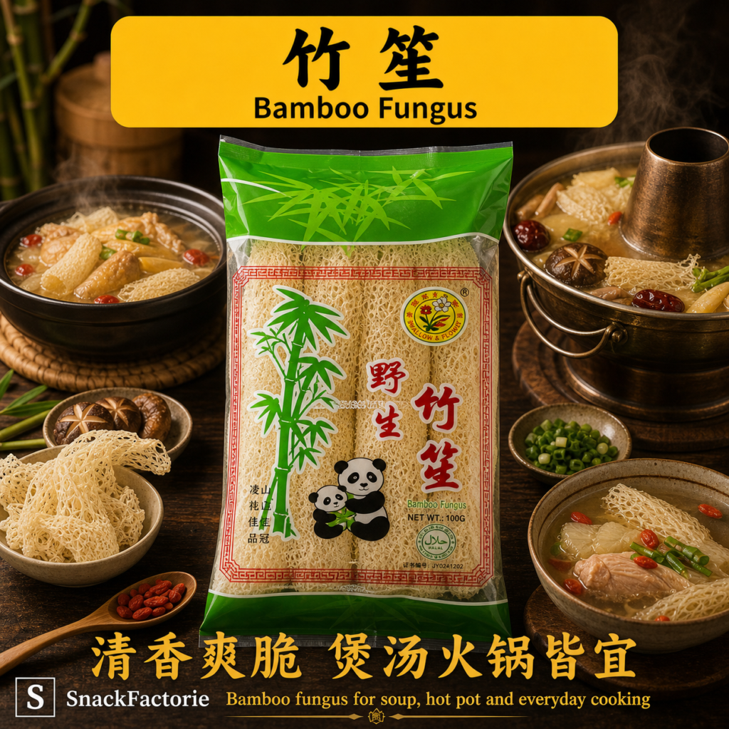 熊猫牌 竹笙 Bamboo Fungus (100g)