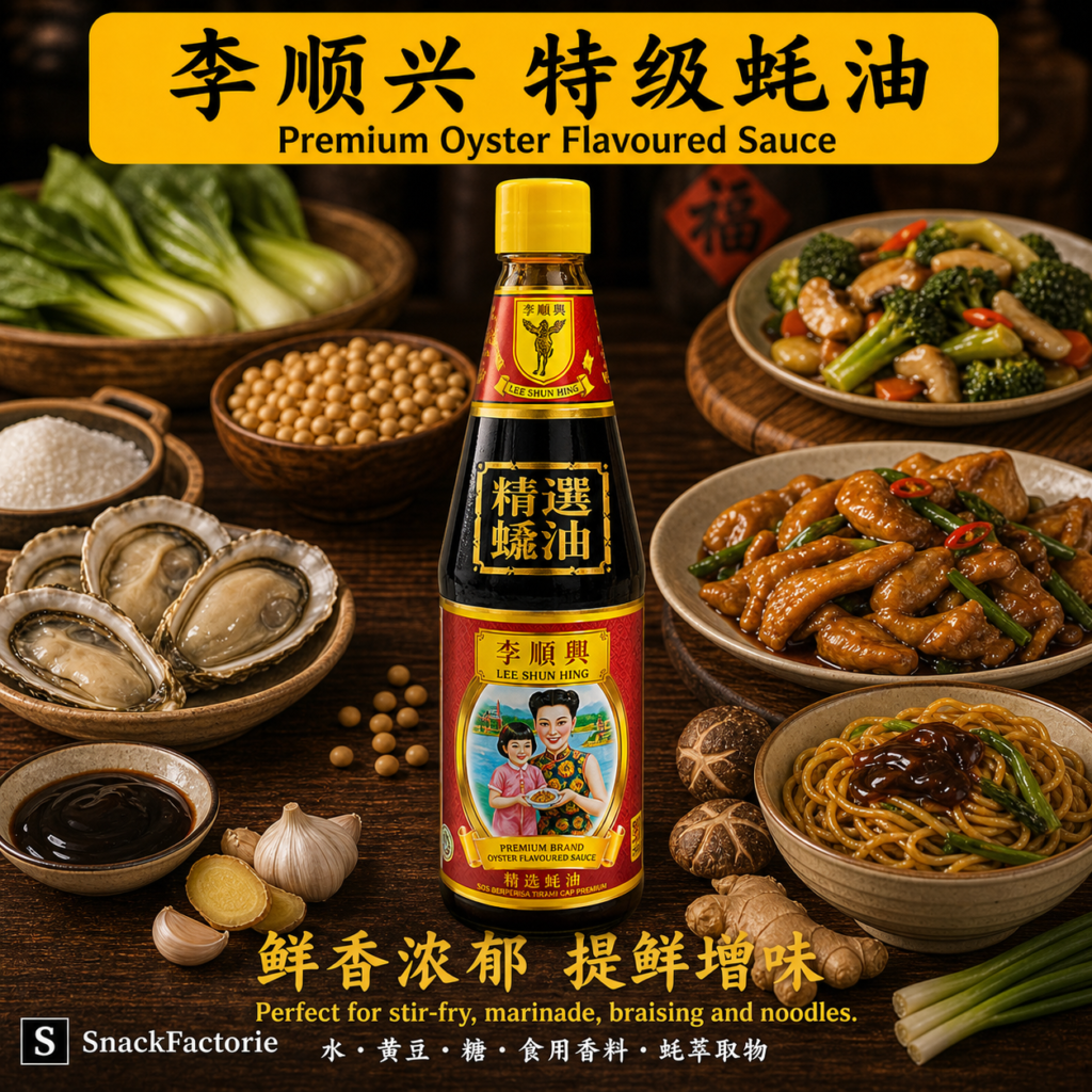 李顺兴 特级蚝油 Lee Shun Hing Premium Oyster Flavoured Sauce (765g)