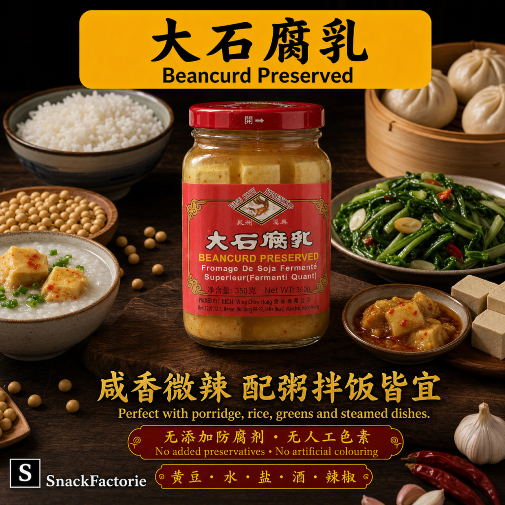 永州 大石腐乳 Wing Chow Beancurd Preserved (350g)