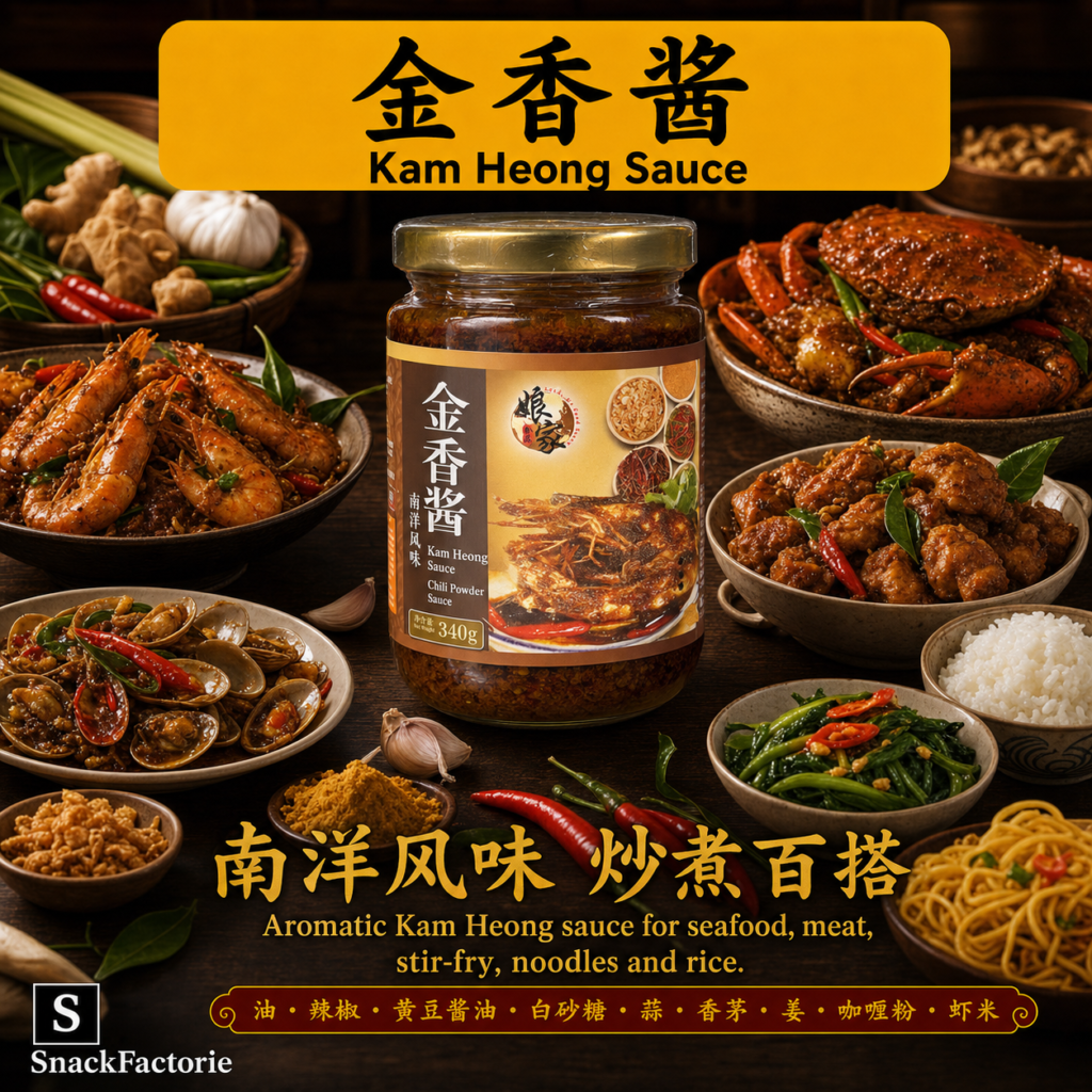 娘家 金香酱 Leong Ka Chilli Powder Sauce (340g)