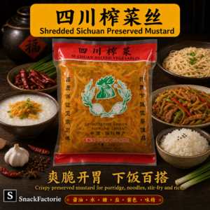 四川榨菜丝 SiChuan Shredded Mustard (1KG)