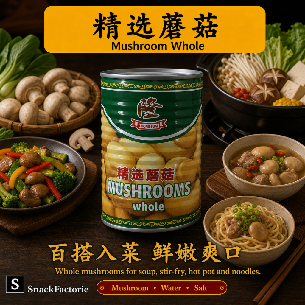 隆牌 蘑菇 Mushroom Premium Whole （425g)