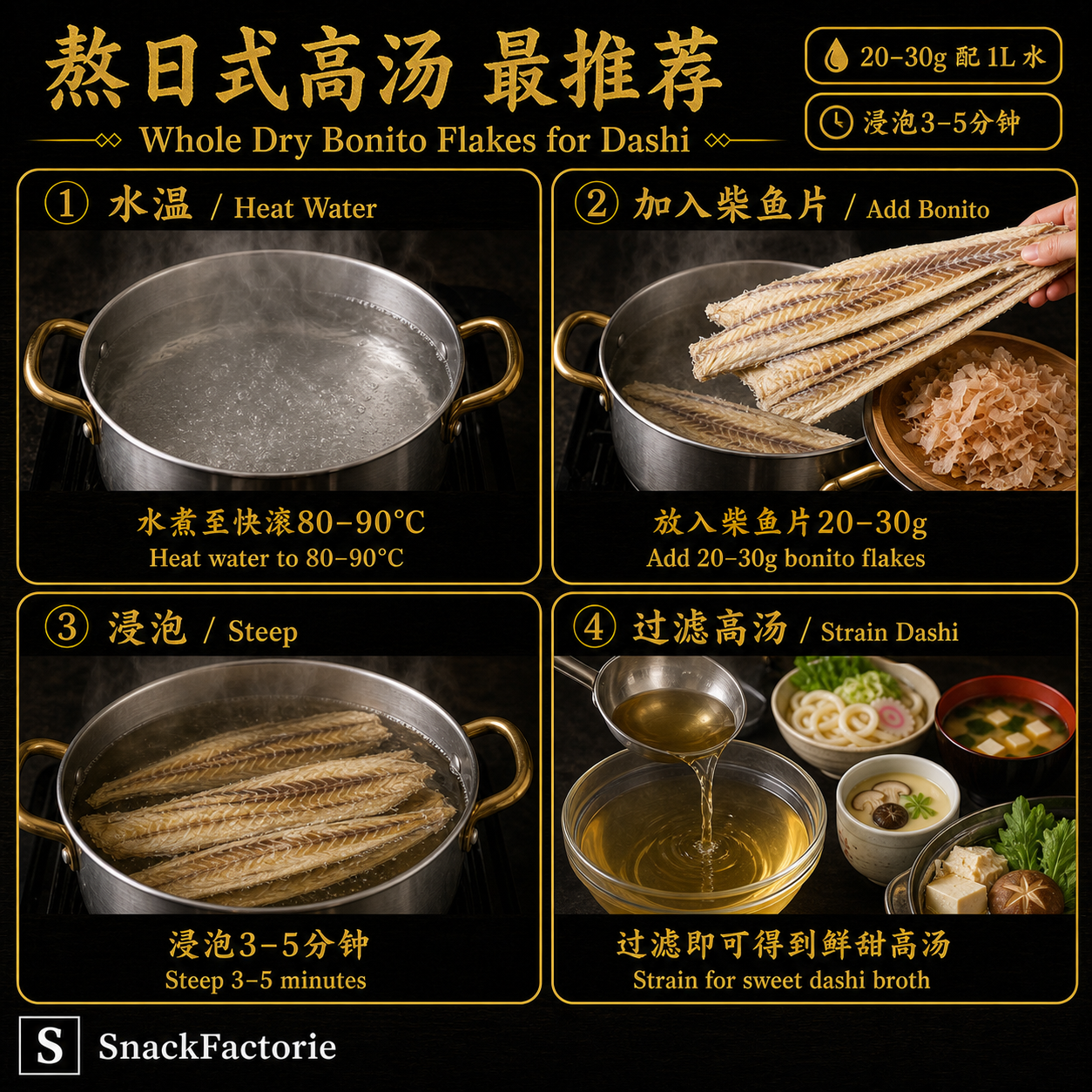 柴鱼干 Whole Dry Bonito Flakes - Image 2