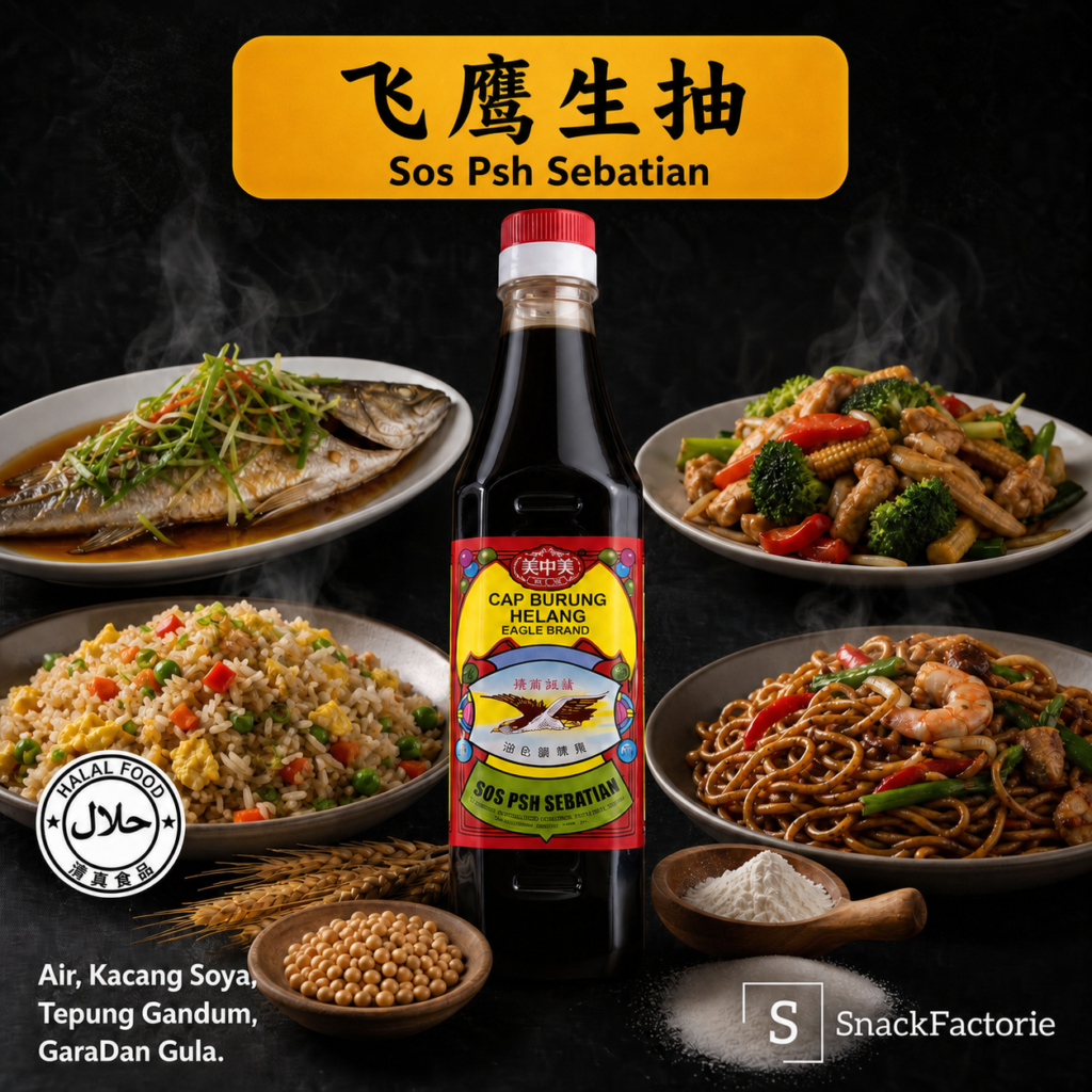 美中美 大飞鹰上生抽 MCM Blended HVP Sauce (750ML)