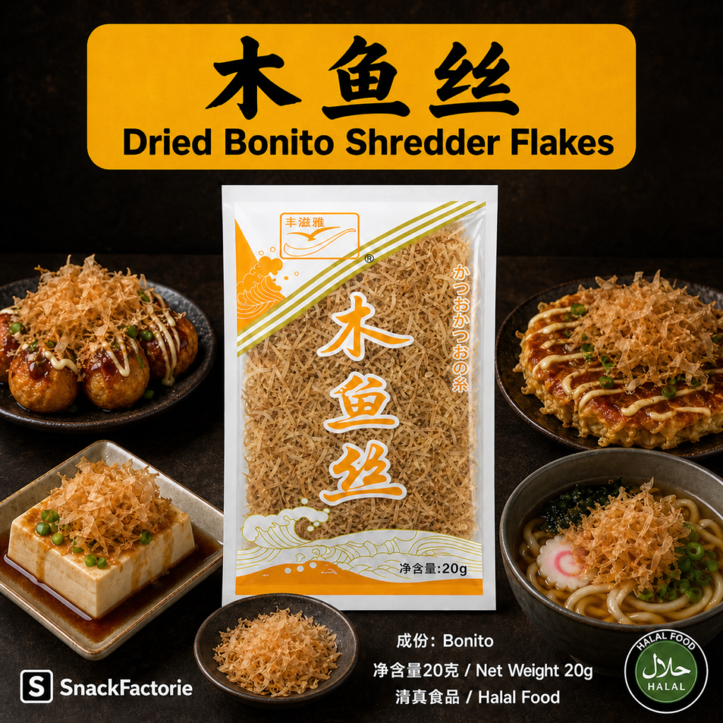 木鱼丝 Bonito Flakes (20g)