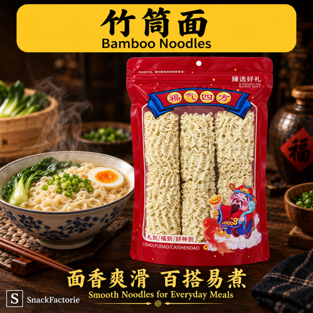 竹筒面 Bamboo Noodles