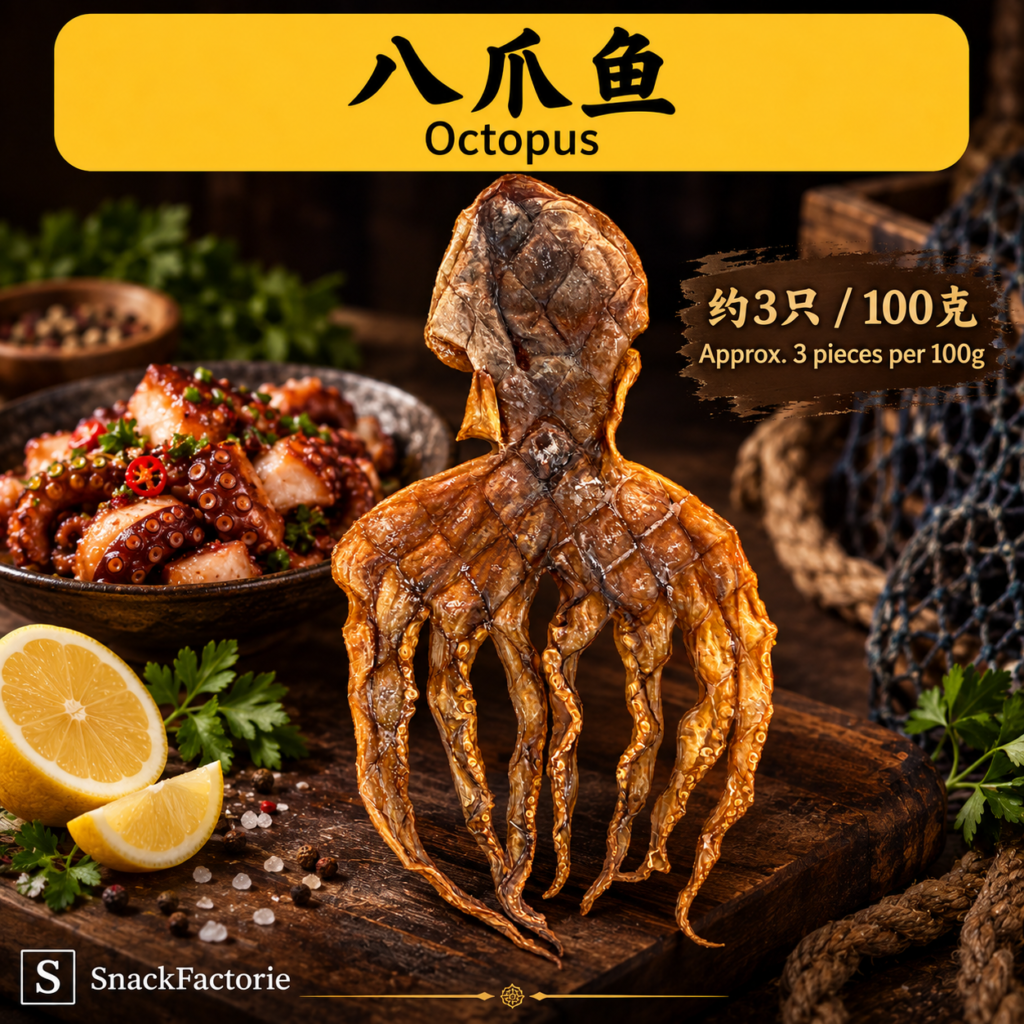 八爪鱼 Octopus (100g) Sotong Kurita