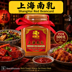 高力斯 上海南乳 Konig ShangHai Red Beancurd (500g)