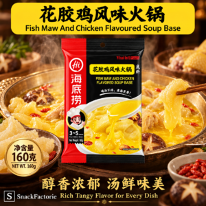 海底捞 花胶鸡风味火锅 Fish Maw And Chicken Flavoured Soup Base （160g)