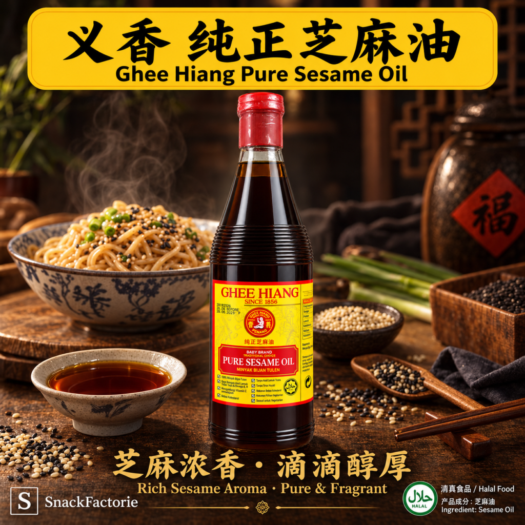 義香 纯正麻油 Ghee Hiang Pure Sesame Oil